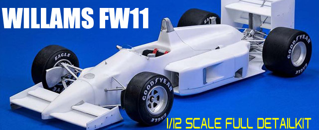 ★MEMBER★　Williams FW11 GP 1/12scale Fulldetail kit